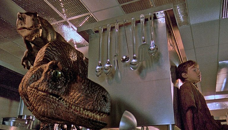 ‘Jurassic Park’ Flashback: Behind-the-Scenes Photos From the 1993