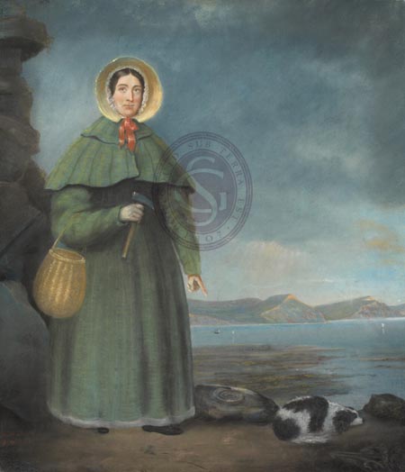 Portrait of Mary Anning.
