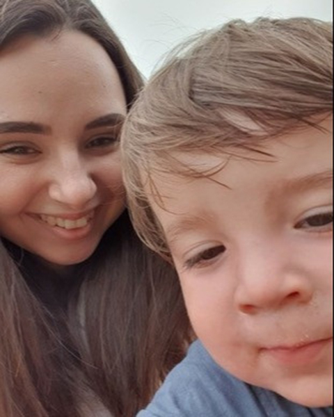 Mum Abigail Talbot, 23, made the dinosaur room for son Horatio, two, with the help of partner Darren Block, 42. Credit: Latestdeals.co.uk